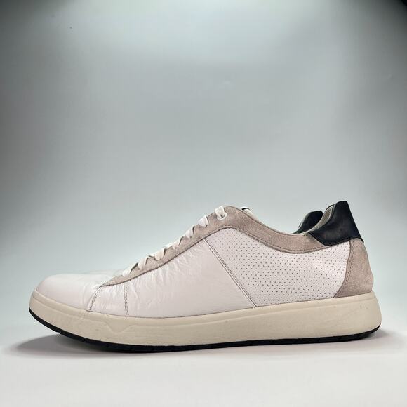 Florsheim Heist Lace To Toe Sneaker White Leather Comfort Shoes Men\'s Size 11.5 main image 8
